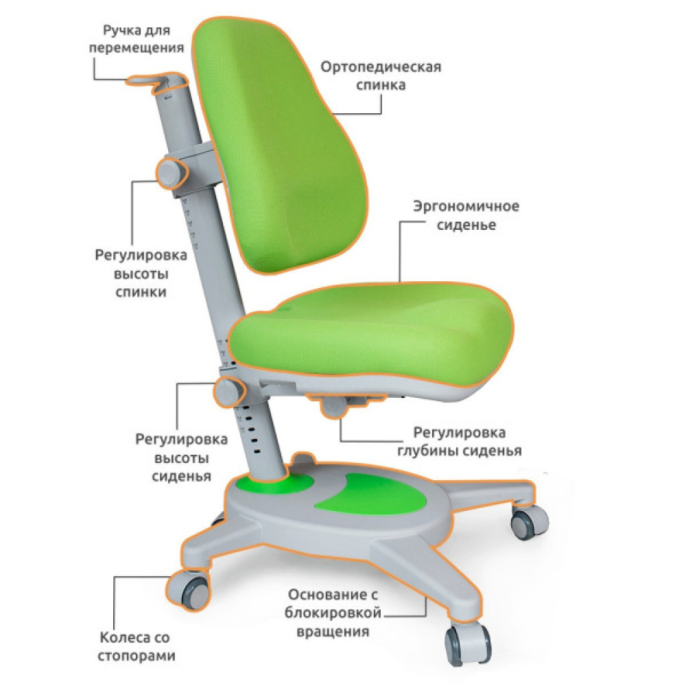 Дитяче крісло Mealux Onyx KZ (Y-110 KZ)