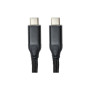 Дата кабель USB-C to USB-C 3.0m PD60W black San Guan (CA914104)