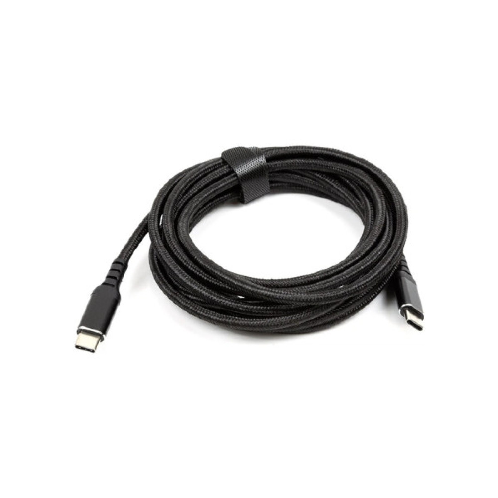 Дата кабель USB-C to USB-C 3.0m PD60W black San Guan (CA914104)