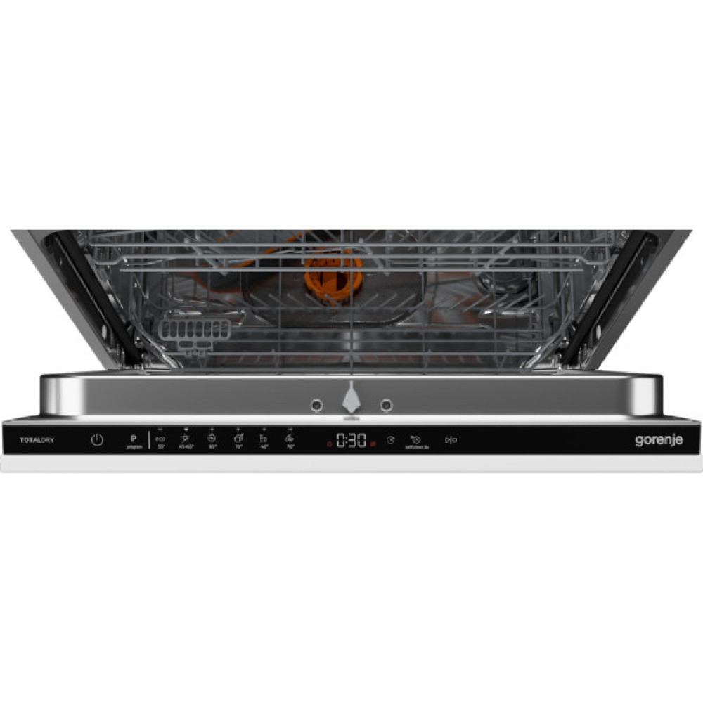 Посудомийна машина Gorenje вбудовувана, 16компл., A+++, 60см, AquaStop, автоматичне відчинення, сенсорн.упр, 3и кошики, білий