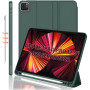 Чохол до планшета BeCover Tri Fold Hard TPU Apple iPad Pro 12.9 2020/2021/2022 Dark Green (711116) Чохол до планшета BeCover Tri Fold Hard TPU Apple iPad Pro 12.9 2020/2021/2022 Dark Green (711116)