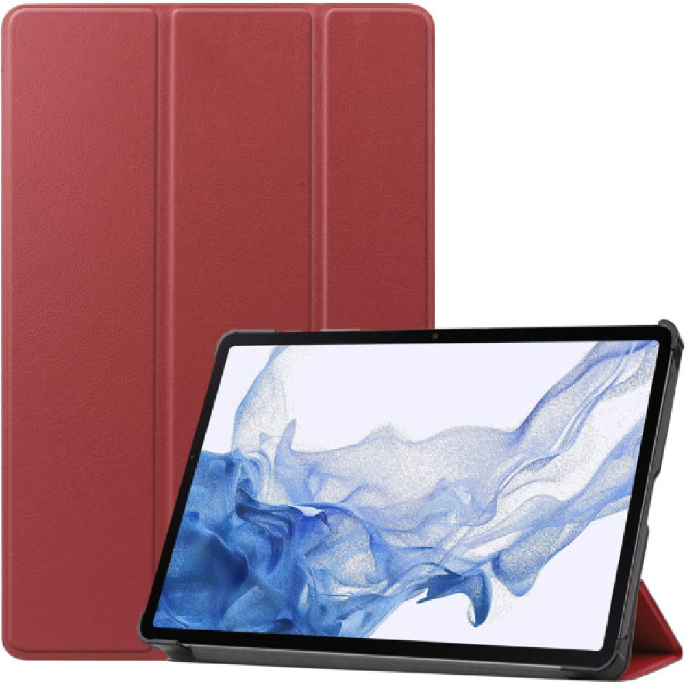 Чохол до планшета BeCover Smart Case Samsung Galaxy Tab S10 FE (SM-X520/SM-X526) 10.9" Red Wine (713281) Чохол до планшета BeCover Smart Case Samsung Galaxy Tab S10 FE (SM-X520/SM-X526) 10.9" Red Wine (713281)