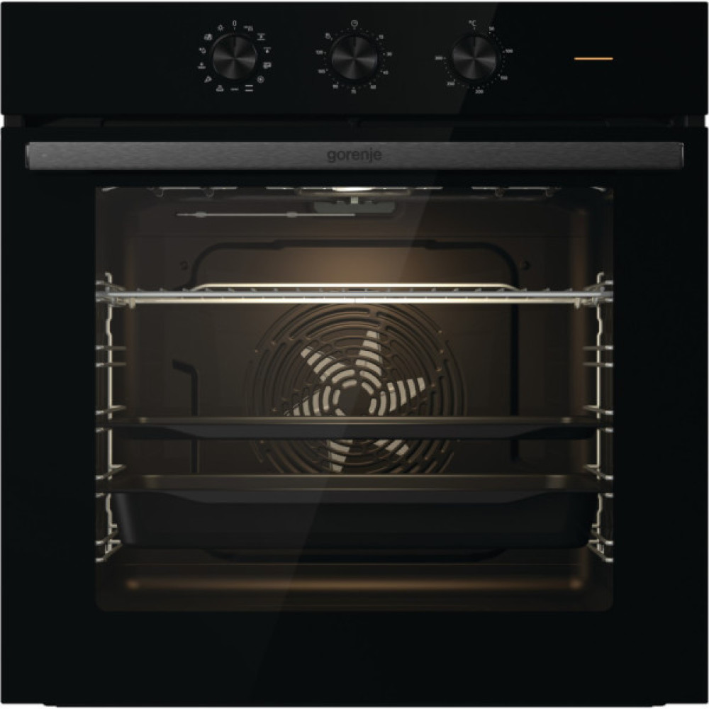 Духова шафа Gorenje електрична, 77л, A+, чорний