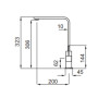 Змішувач Elleci IXORA INOX Змішувач Elleci IXORA INOX