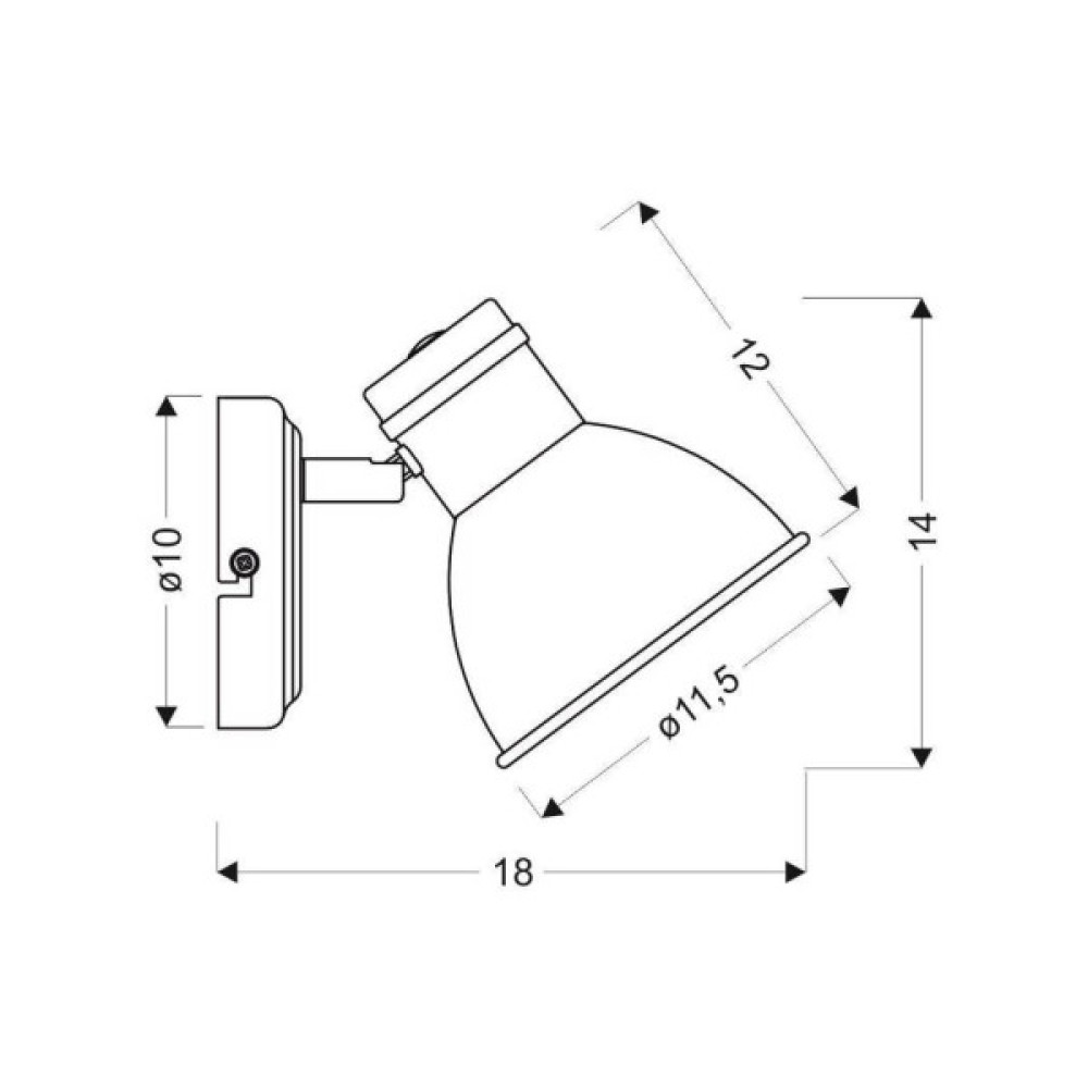 Бра Candellux 91-72115 ZUMBA (91-72115)