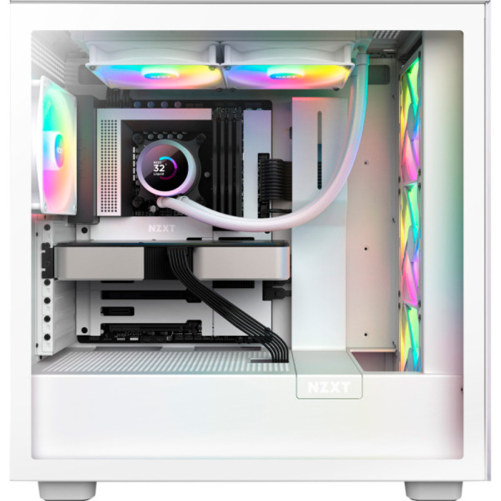Система рідинного охолодження NZXT Kraken RGB 280mm w/Display, (RL-KR280-W1)