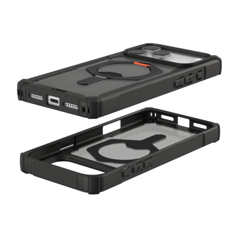 Чохол до мобільного телефона UAG iPhone 17 Pro Max Plasma XTE MagSafe Black/Pop Orange (114528114097) Чохол до мобільного телефона UAG iPhone 17 Pro Max Plasma XTE MagSafe Black/Pop Orange (114528114097)
