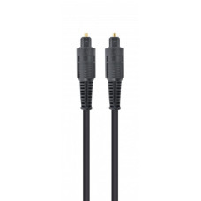 Кабель мультимедійний Optical Toslink 1.0m black Cablexpert (CC-OPT-1M)
