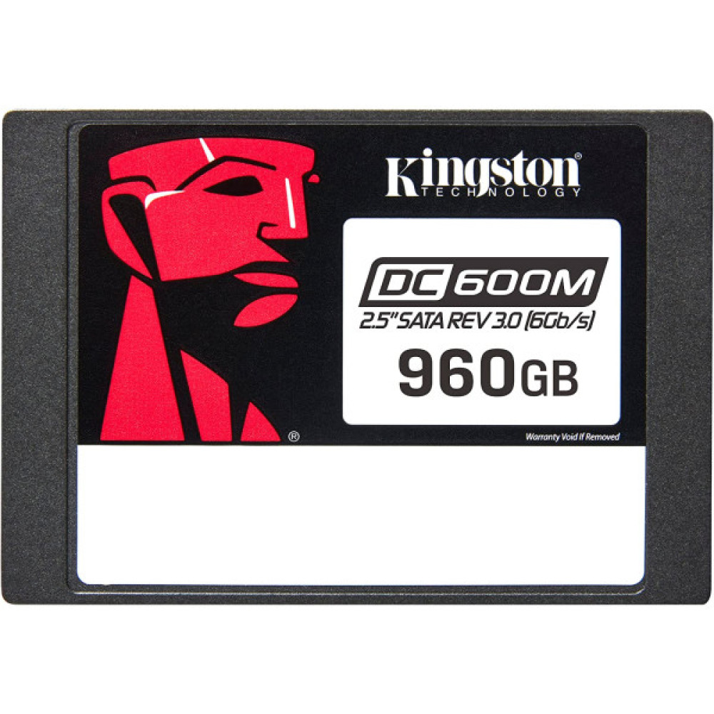 Накопичувач SSD Kingston 2.5"  960GB SATA DC600M