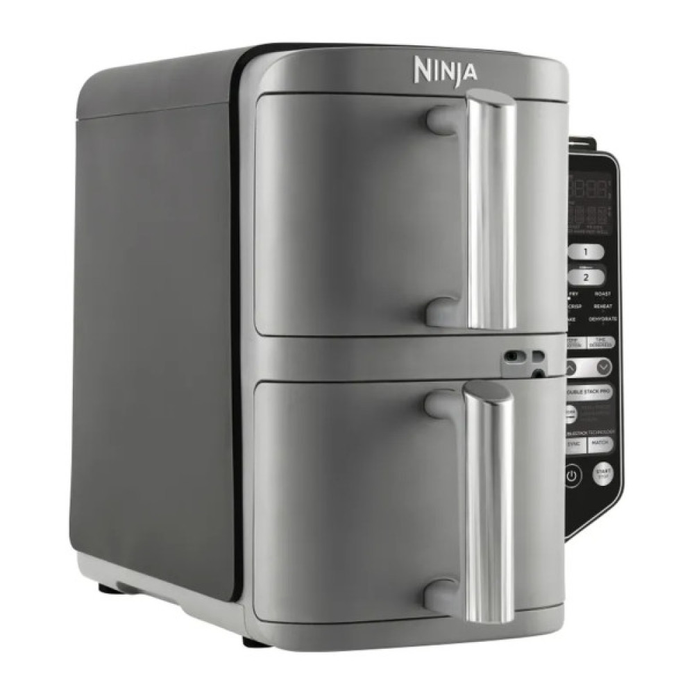 Мультипіч Ninja Double Stack XL 2-Level Hot Air Fryer 9,5 л with Smart Cook System (SL451EU)