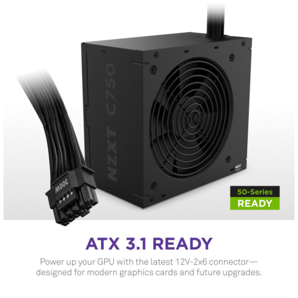 Блок живлення NZXT 750W (PA-7B3BB-EU)