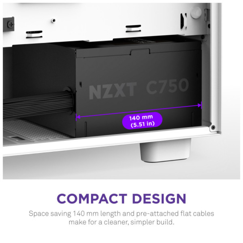 Блок живлення NZXT 750W (PA-7B3BB-EU)