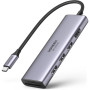 Концентратор Ugreen USB3.1 Type-C to HDMI 4K60Hz/USB 3.0х2/SD/TF/PD 100W 5-in-1 CM511 (60383) Концентратор Ugreen USB3.1 Type-C to HDMI 4K60Hz/USB 3.0х2/SD/TF/PD 100W 5-in-1 CM511 (60383)