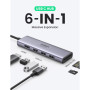 Концентратор Ugreen USB3.1 Type-C to HDMI 4K60Hz/USB 3.0х2/SD/TF/PD 100W 5-in-1 CM511 (60383) Концентратор Ugreen USB3.1 Type-C to HDMI 4K60Hz/USB 3.0х2/SD/TF/PD 100W 5-in-1 CM511 (60383)