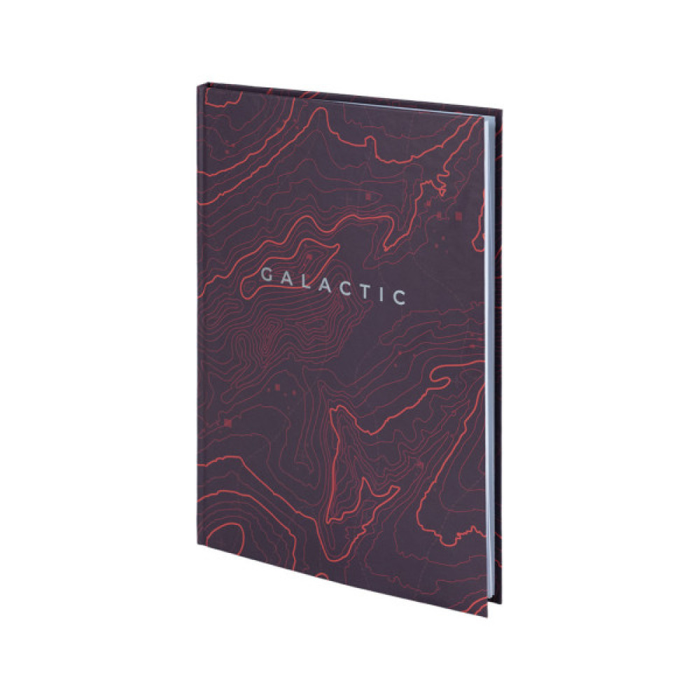 Канцелярська книга Axent Earth colors Galactic А4 96 аркушів клітинка (8422-576-A)