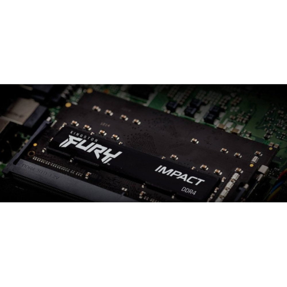 Пам'ять ноутбука Kingston DDR4 16GB KIT (8GBx2) 3200 FURY Impact