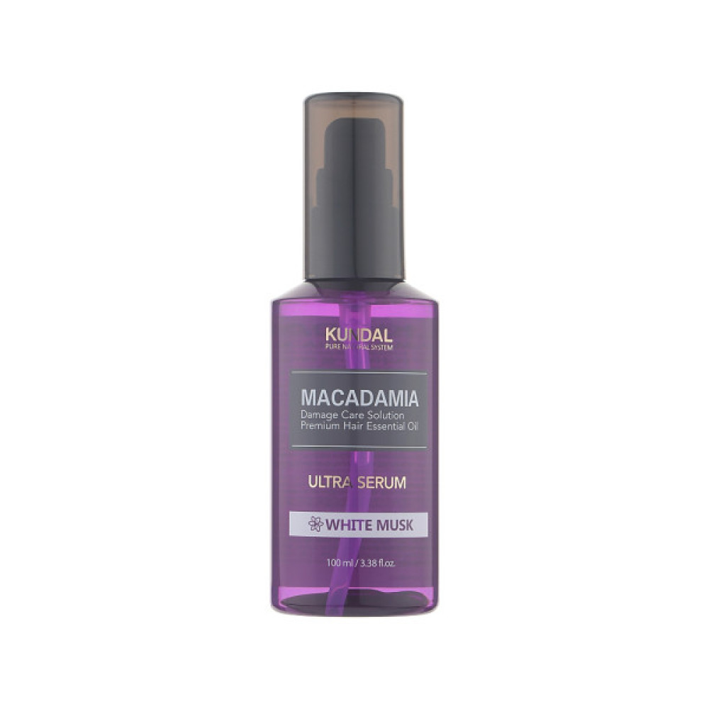Сироватка для волосся Kundal Macadamia Ultra Hair Serum White Musk 100 мл (8809568740869)