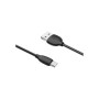 Дата кабель USB 2.0 AM to USB-C 1.0m 3A PVC BX19 black BOROFONE (6931474701794) Дата кабель USB 2.0 AM to USB-C 1.0m 3A PVC BX19 black BOROFONE (6931474701794)