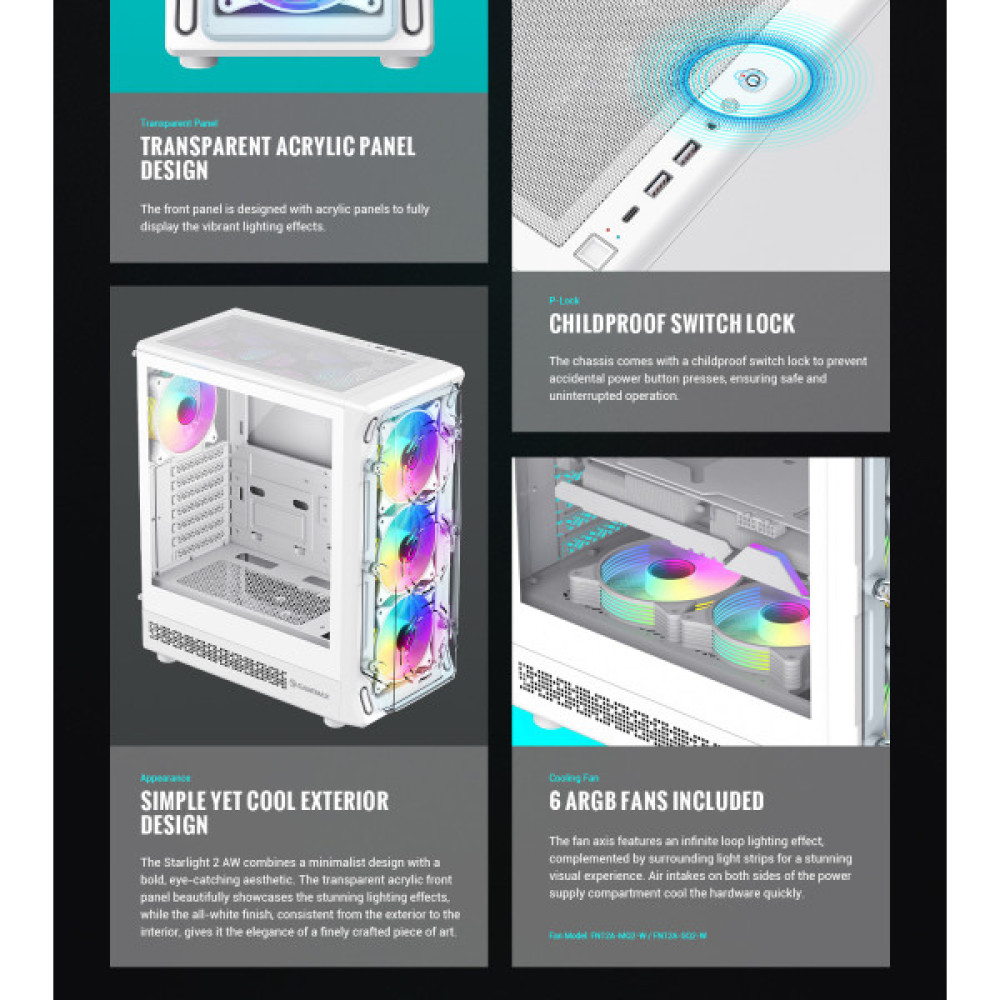 GAMEMAX Starlight 2 AW (Starlight 2AW)