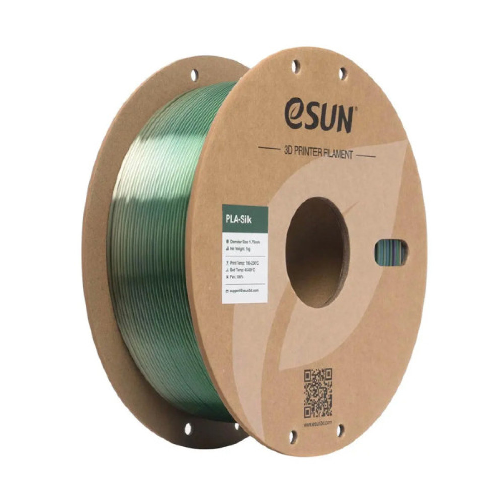 Пластик для 3D-принтера eSUN ePLA-Silk 1кг, 1.75мм, rainbow-Universe (PLA-SKRB175O-UN1P1)