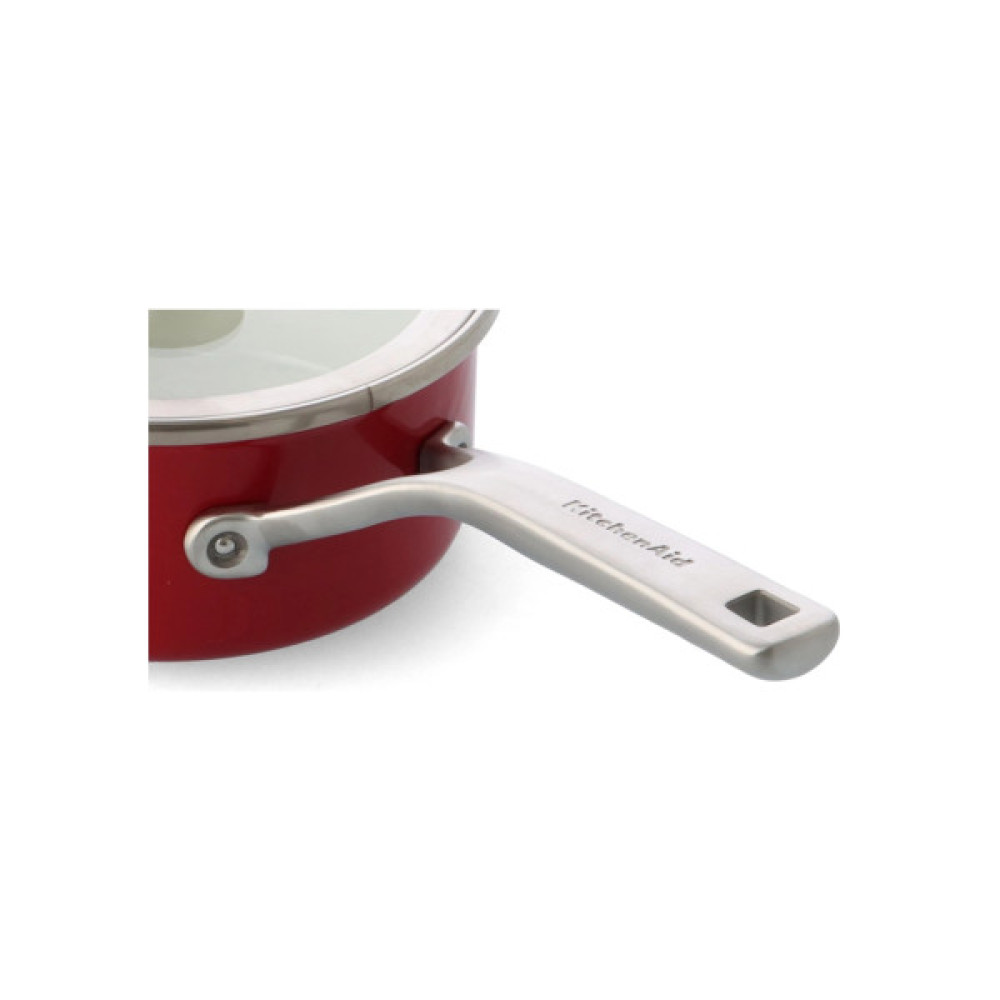 Ківш KitchenAid Steel Core, 16 см, 1,3 л, червоний (CC003287-001)