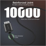 Кабель мультимедійний DisplayPort M to HDMI M 2.0m 4K60Hz Choetech (XDH01-BK)