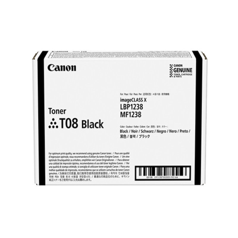 Тонер-картридж Canon T08 Black (3010C006AA) Тонер-картридж Canon T08 Black (3010C006AA)