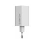 Зарядний пристрій Canyon HEXAGON 65 GaN 65W 2xPD 1xQC EU White (CND-CHAHEX65W)