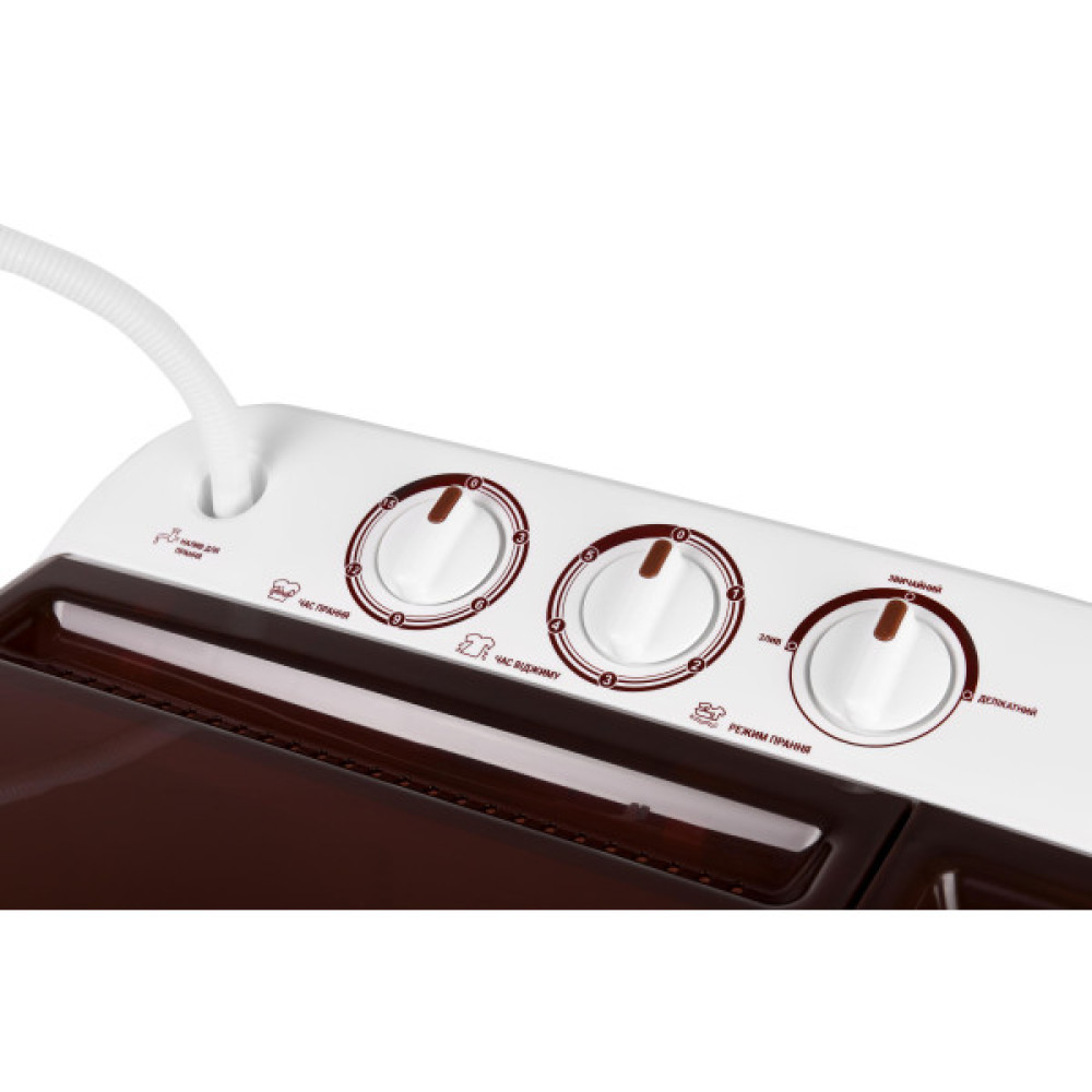 Пральна машина ARDESTO напівавтомат., 6.5кг, 1350, A, 41см, віджим, білий