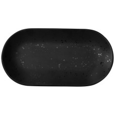 Блюдо Limited Edition Mekkano 25 см Чорне (ZH-7015-3)