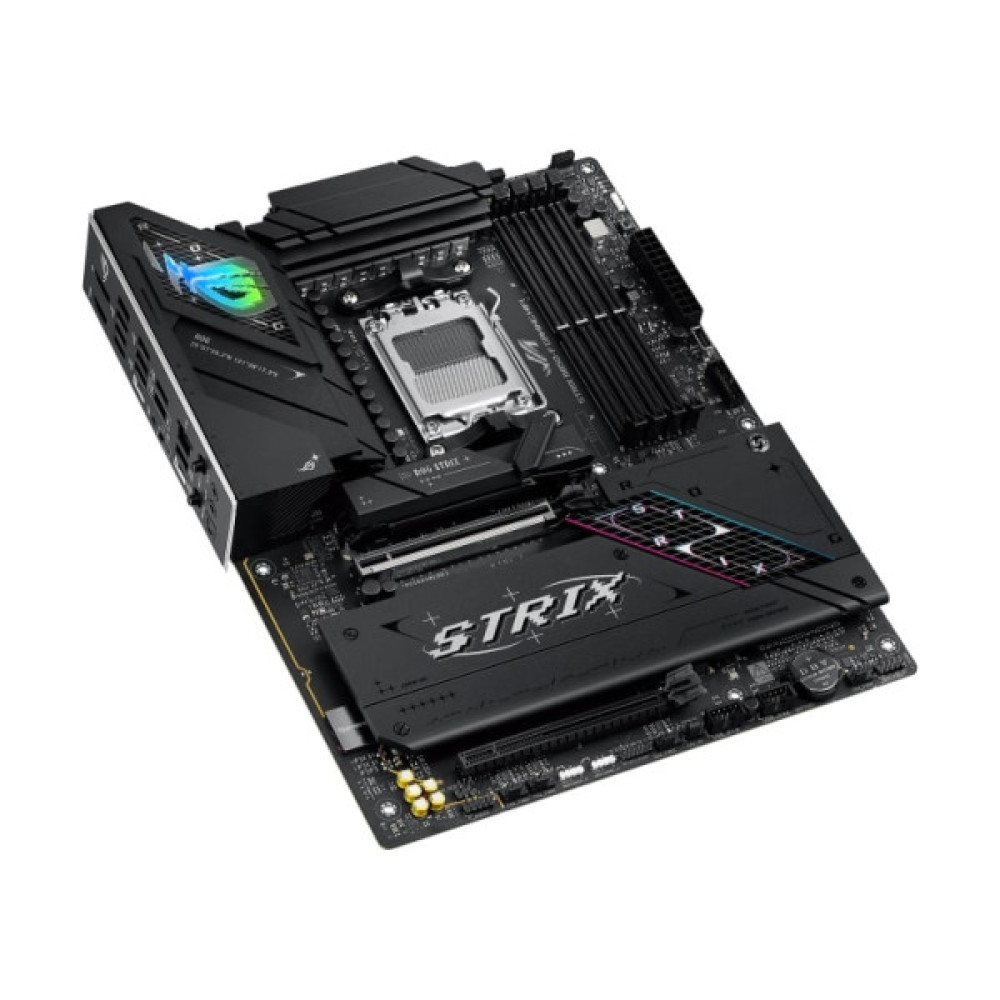 Материнcька плата ASUS ROG STRIX B850-F GAMING WIFI sAM5 B850 4xDDR5 M.2 HDMI DP USB Wi-Fi BT ATX