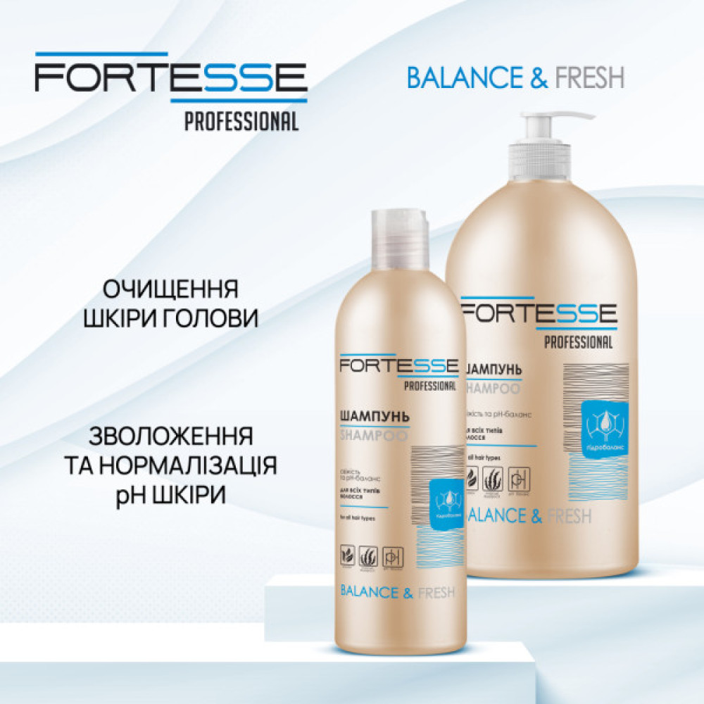 Шампунь Fortesse Professional Balance & Fresh 400 мл (4820000307383)