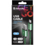 Дата кабель USB 2.0 AM to Micro 5P 1.0m USB08-03T green Defender (87804) Дата кабель USB 2.0 AM to Micro 5P 1.0m USB08-03T green Defender (87804)