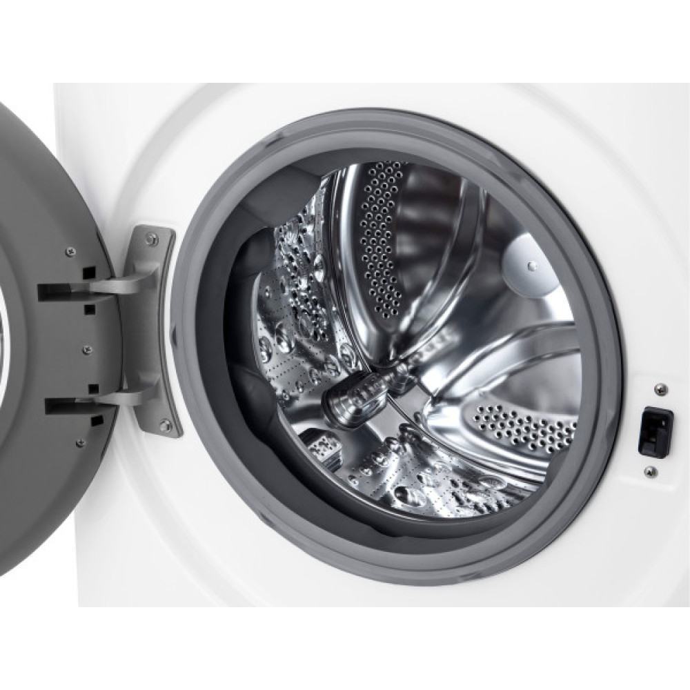 Прально-сушильна машина LG фронтальна, 9(5)кг, 1200, А, 48см, дисплей, пара, інвертор, білий