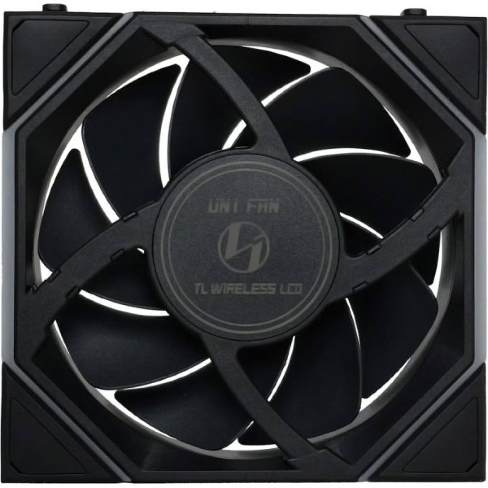 Кулер до корпусу Lian Li UNI Fan TL WIRELESS LCD 120-3, Black (G99.12TLLCD1W3B.00)