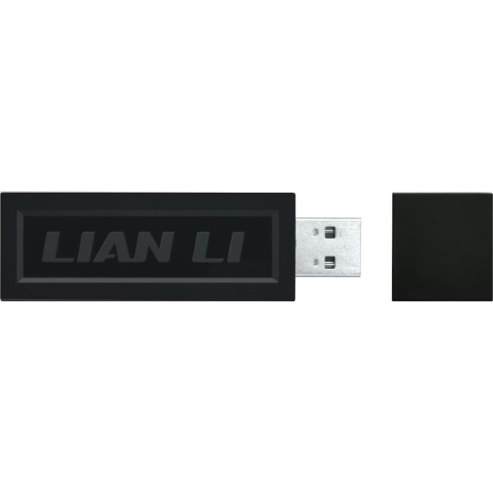 Кулер до корпусу Lian Li UNI Fan TL WIRELESS LCD 120-3, Black (G99.12TLLCD1W3B.00)