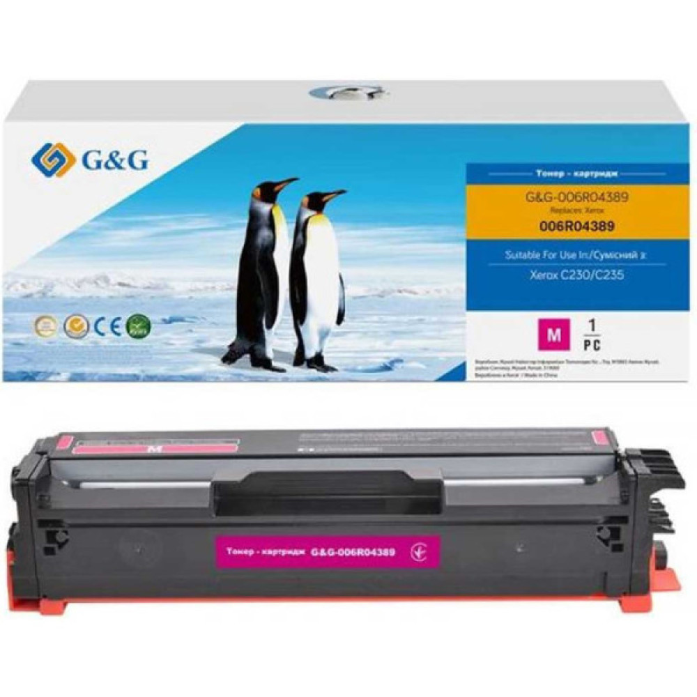 Картридж G&G Xerox C230/C235 Magenta 1.5K (G&G-006R04389)