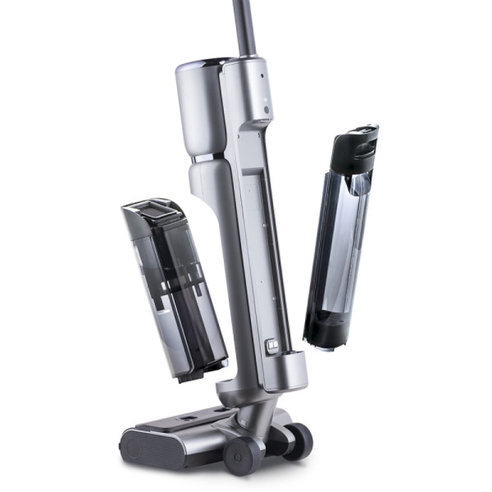 Пилосос Thomas бездротовий AQUA FLOORCLEANER CORDLESS, 150Вт, конт пил -0,75л, автон. робота до 35хв, вага-4кг, НЕРА, голубий