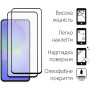 Чохол до мобільного телефона Dengos Samsung Galaxy A36 Matte + glass 2pcs (Black) (DG-CTG2P-15) Чохол до мобільного телефона Dengos Samsung Galaxy A36 Matte + glass 2pcs (Black) (DG-CTG2P-15)