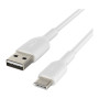 Дата кабель USB 2.0 AM to USB-C 1.0m PVC white Belkin (CAB001BT1MWH) Дата кабель USB 2.0 AM to USB-C 1.0m PVC white Belkin (CAB001BT1MWH)