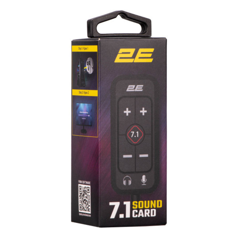 Зовнішня звукова карта 2E GAMING SCG-001, 7.1, 1*3.5мм, USB-A