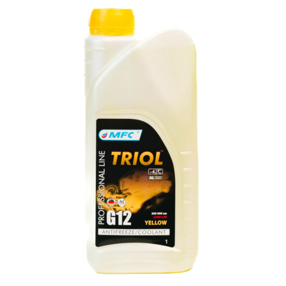 Антифриз МФК TRIOL Professional G12 Yellow(-42С) 1кг