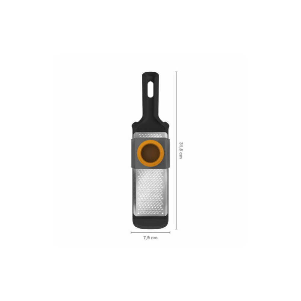 Терка Fiskars Functional Form для цедри лимону, імбиру, шоколаду (1014412)