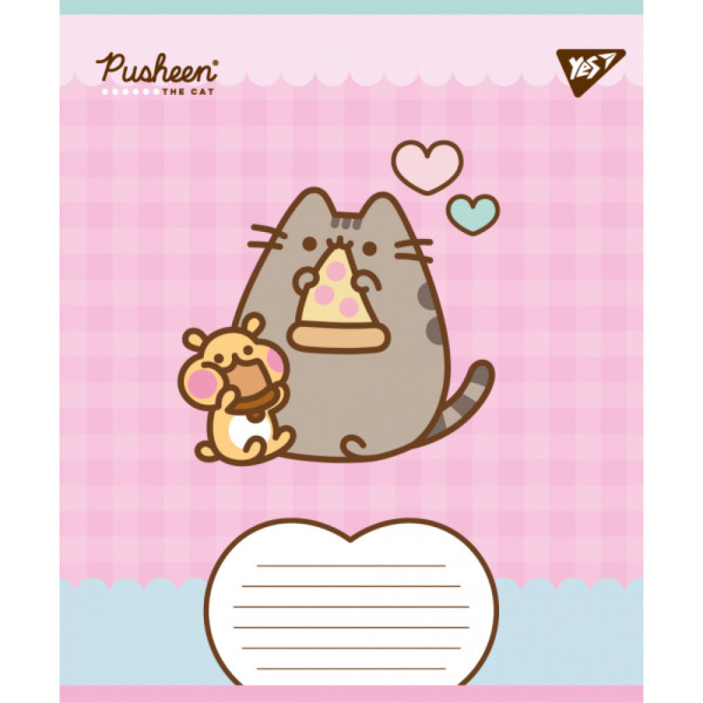 Зошит Yes Pusheen Weekend А5 18 аркушів клітинка (767610)