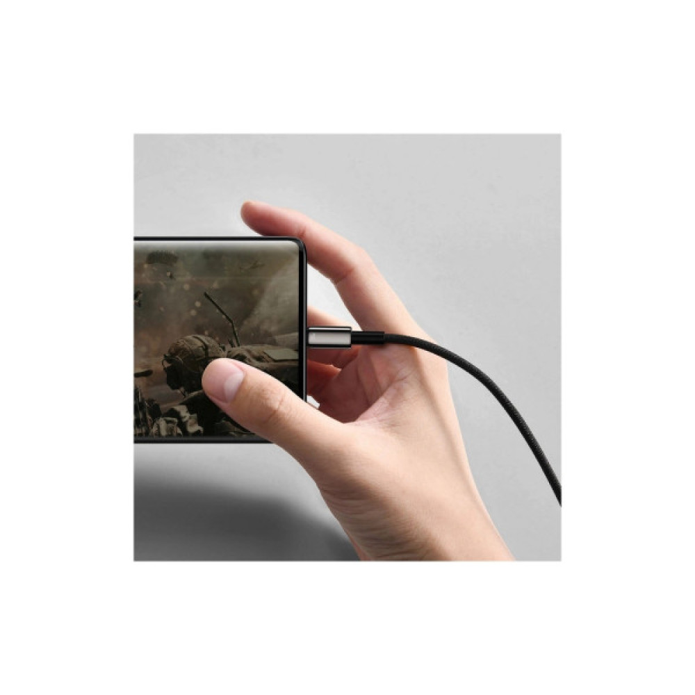 Дата кабель USB 2.0 AM to USB-C 1.0m 100W black Baseus (CAWJ000001)