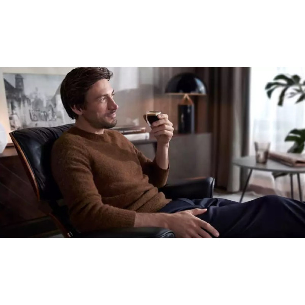 Кавомашина Saeco GranAroma Deluxe 1.8л, зерно + мелена, автомат.капучинатор, авторецептів - 18, чорний