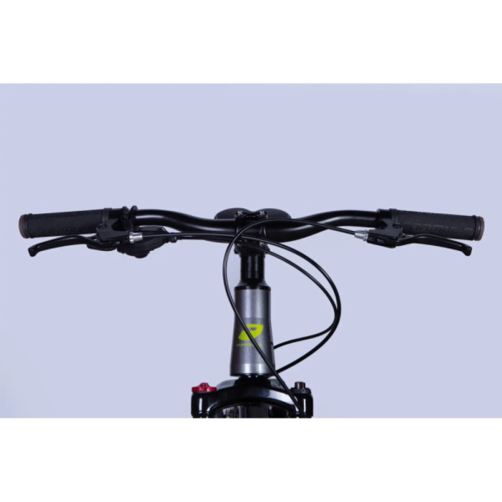 Велосипед Formula 24" ZEPHYR 3.0 DD CS рама-12" AL 2026 сірий з зеленим (OPS-FR-24-447)