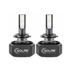 Автолампа SOLAR H7 LED 12/24V 40W 5000Lm 6000K, CSP1860 (8207)