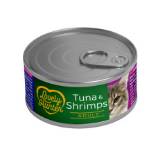 Консерви для котів Lovely Hunter Adult cats Tuna & Shrimp 85 г (LHU45468) Консерви для котів Lovely Hunter Adult cats Tuna & Shrimp 85 г (LHU45468)