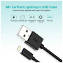 Дата кабель USB 2.0 AM to Lightning 1.2m 2.4A MFI Choetech (IP0026) Дата кабель USB 2.0 AM to Lightning 1.2m 2.4A MFI Choetech (IP0026)